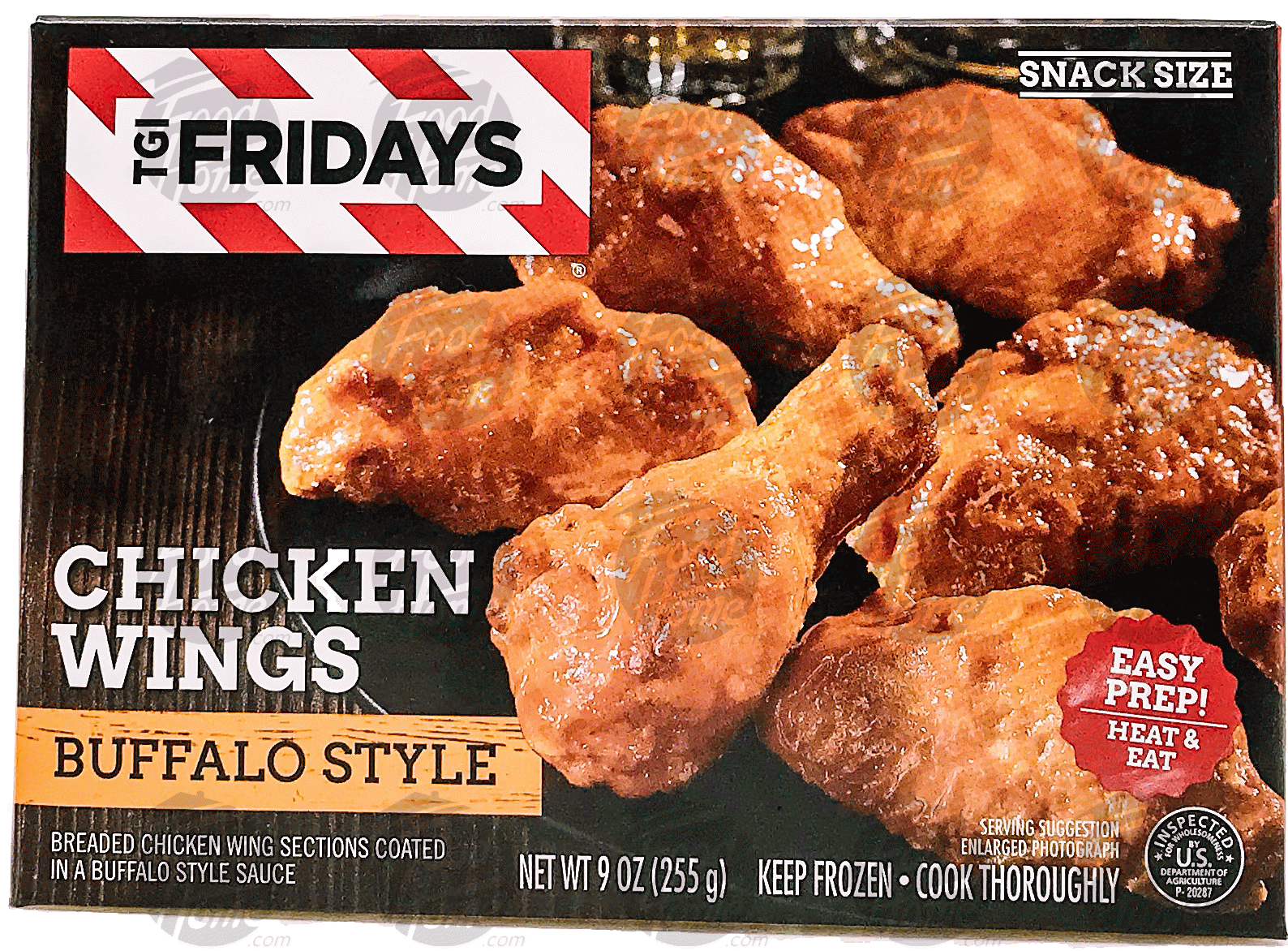 T.G.I. Friday's  chicken wings, buffalo style, snack size Full-Size Picture